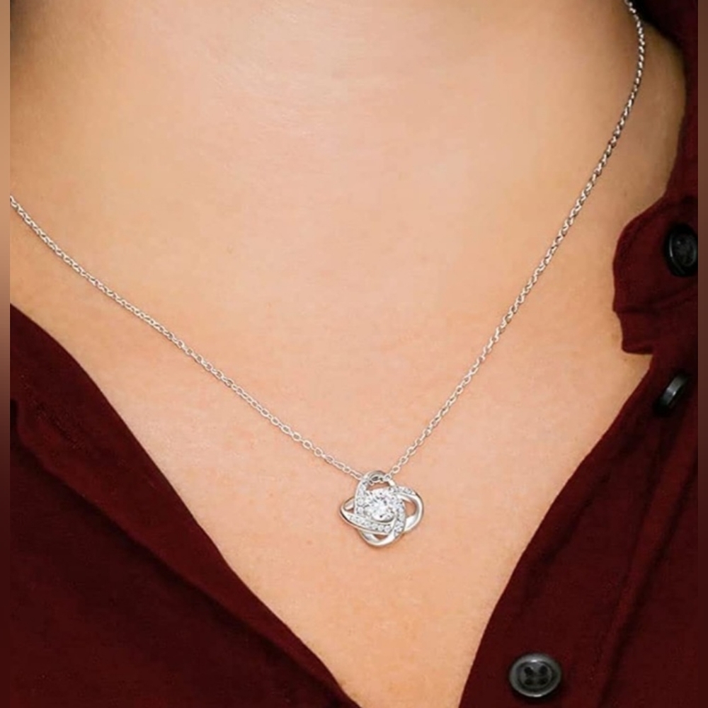 Pendant Sterling Silver Love Knot